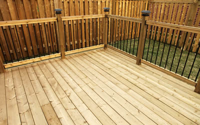 Lovely new decking installed in Bury St Edmunds property
