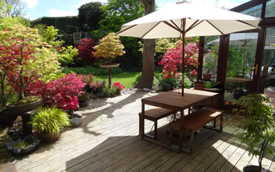Timber decking